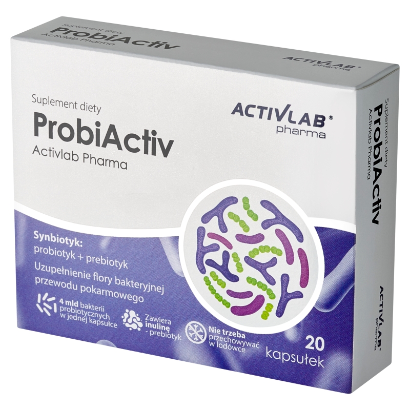 ActivLab ProbiActiv , 20 kapsułek