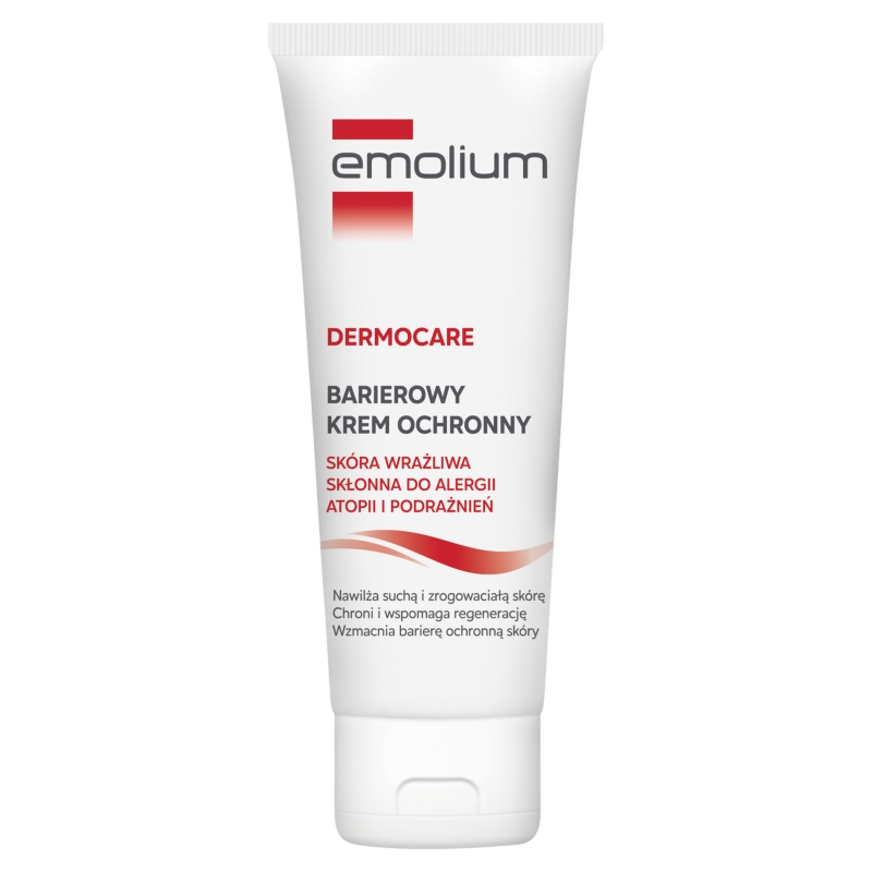Emolium Dermocare Krem barierowy, do skóry nadwrażliwej, podrażnionej, 40 ml