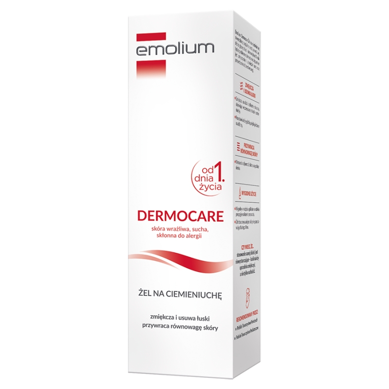 Emolium Dermocare Żel na ciemieniuchę zmiękczający, 100 ml
