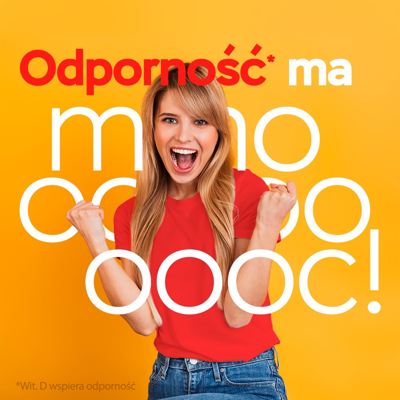 Vitrum D3 Forte 2000 j.m., kapsułki z witaminą D3 wspierającą odporność, 60 szt.