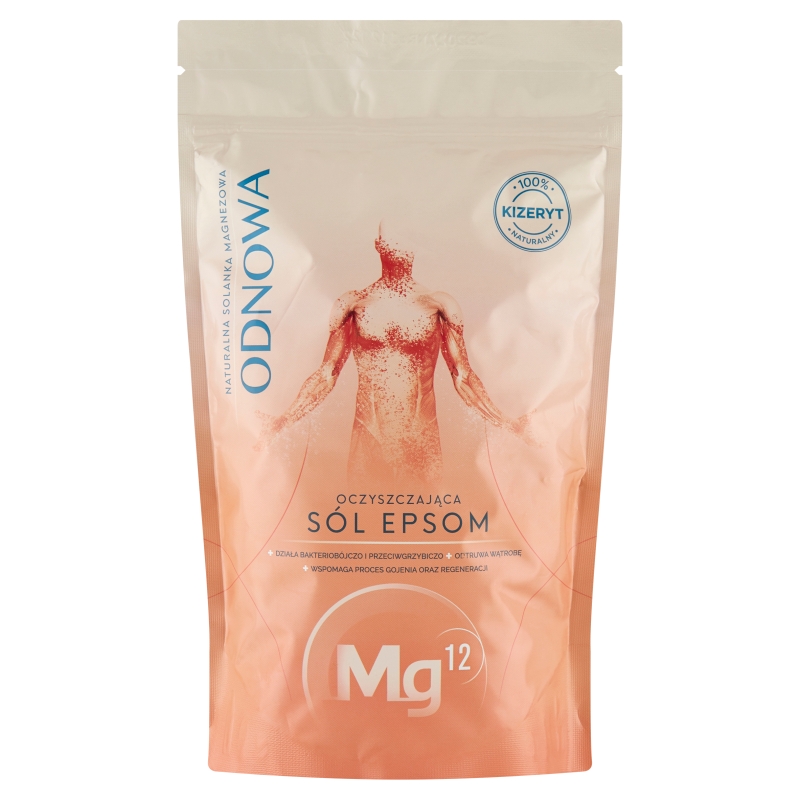 Mg12 Odnowa, sól do kąpieli, oczyszczająca, 1 kg
