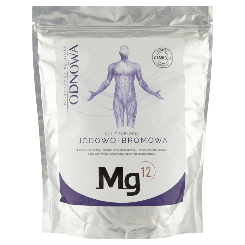 Mg12 Odnowa, sól do kąpieli, jodowo-bromowa, 4 kg