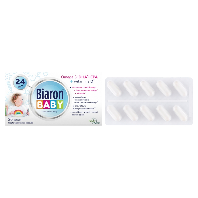 Bioaron Baby, od 24 m-ca życia, 30 kapsułek twist-off