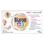 Biaron Baby krople dla niemowląt wyciskane z kapsułek, 30 szt.
