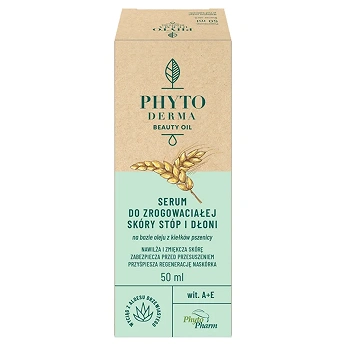 Phytoderma Beauty Oil, serum do zrogowaciałej skóry stóp i dłoni, 50 ml
