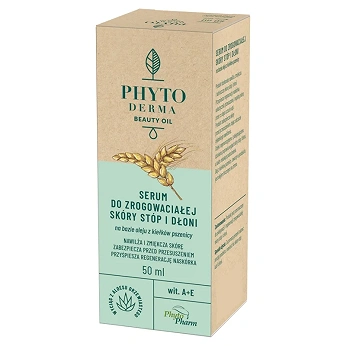 Phytoderma Beauty Oil, serum do zrogowaciałej skóry stóp i dłoni, 50 ml