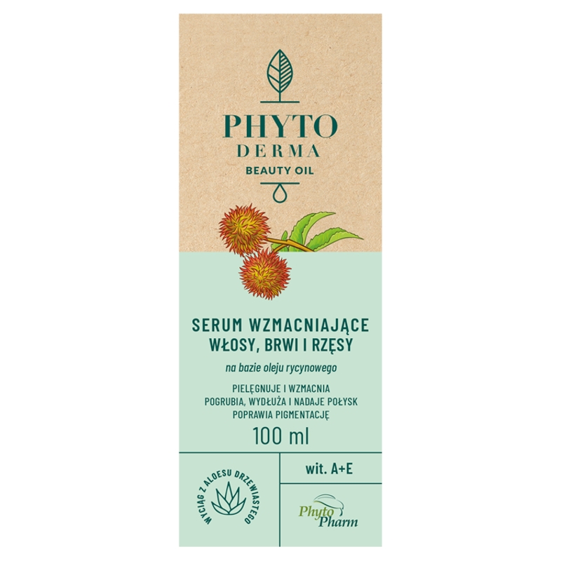 PHYTOPHARM Phytoderma Beauty Oilse, serum stärkend Haar, Augenbrauen und Wimpern, 100 ml — Inhaltsstoffe und Bewertung