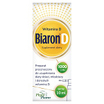 Biaron D spray 1000 j.m. płyn w formie sprayu uzupełniający dietę w witaminę D3, 10 ml  