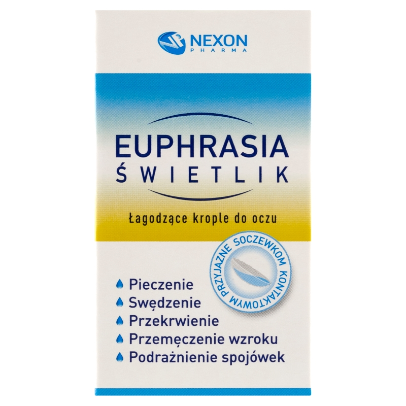 Euphrasia Świetlik , krople łagodzące do oczu, 10 ml