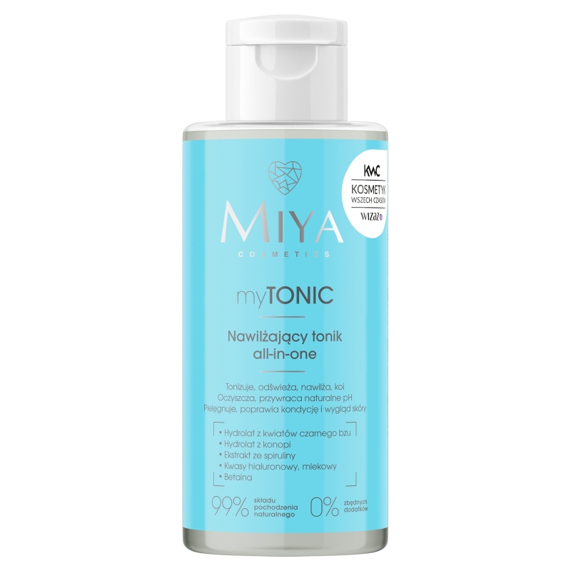 KANANI EUROPE Miya myTONIC, tonik nawilżający do twarzy, 150 ml — Składniki i ocena