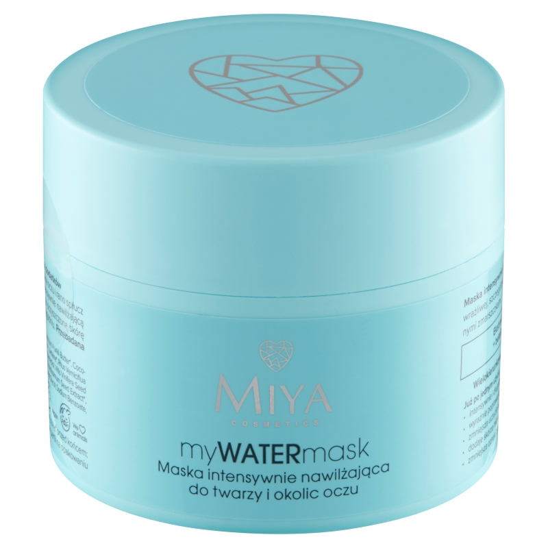 Miya myWATERmask, maska intensywnie nawilżająca do twarzy i okolic oczu, 50 g