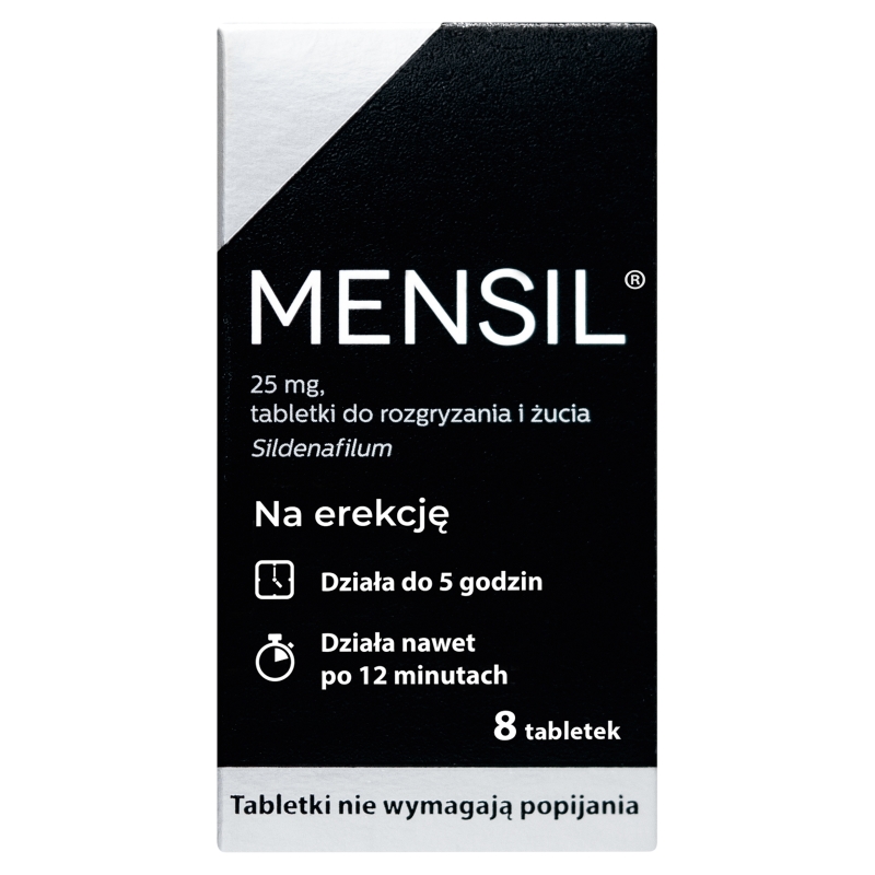 Mensil, tabletki na erekcję, 8 szt.