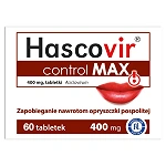 Hascovir control Max tabletki na opryszczkę, 60 szt.