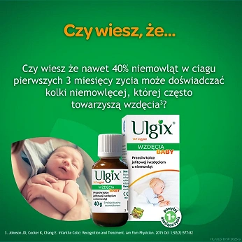 Ulgix Wzdęcia Baby, emulsja doustna, 40 g