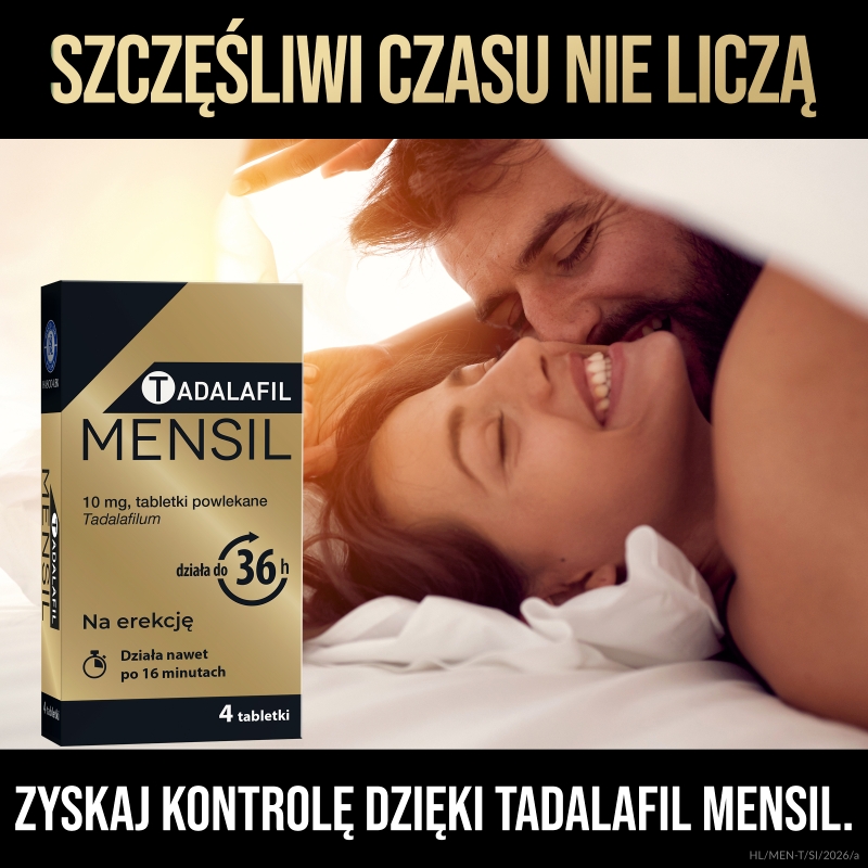 Tadalafil Mensil, tabletki na erekcję, 2 szt.