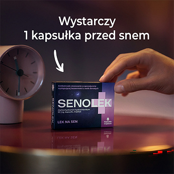 Senolek 50 mg, 8 kapsułek miękkich