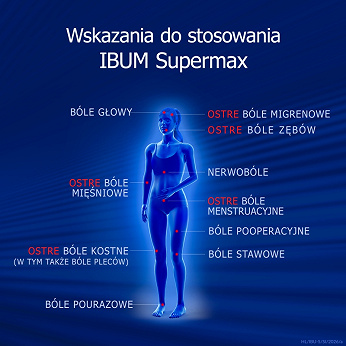 Ibum Supermax 600 mg, 20 kapsułek