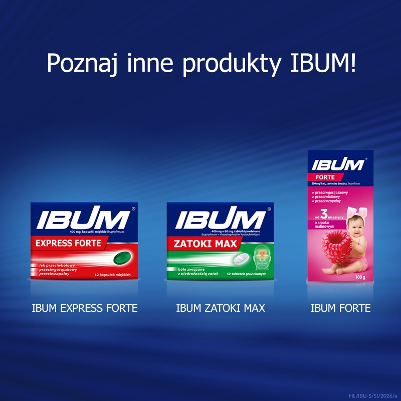 Ibum Supermax 600 mg, 20 kapsułek