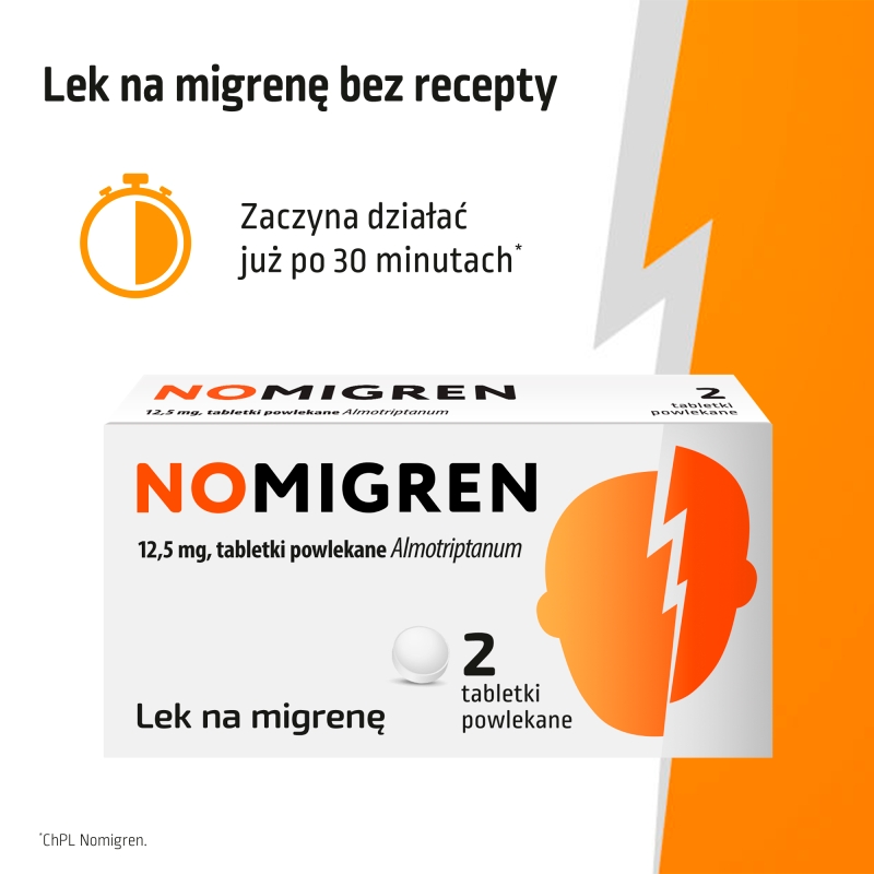 Nomigren 12,5 mg, 6 tabletek