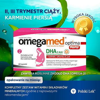Omegamed Optima Forte, 60 kapsułek