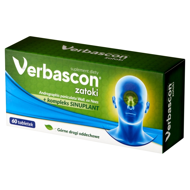 Verbascon Zatoki, 60 tabletek