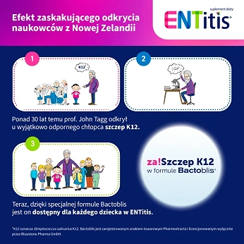 Entitis, 30 pastylek do ssania, tutti frutti