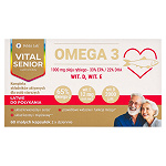Vital Senior Omega 3 60 kapsułek miękkich