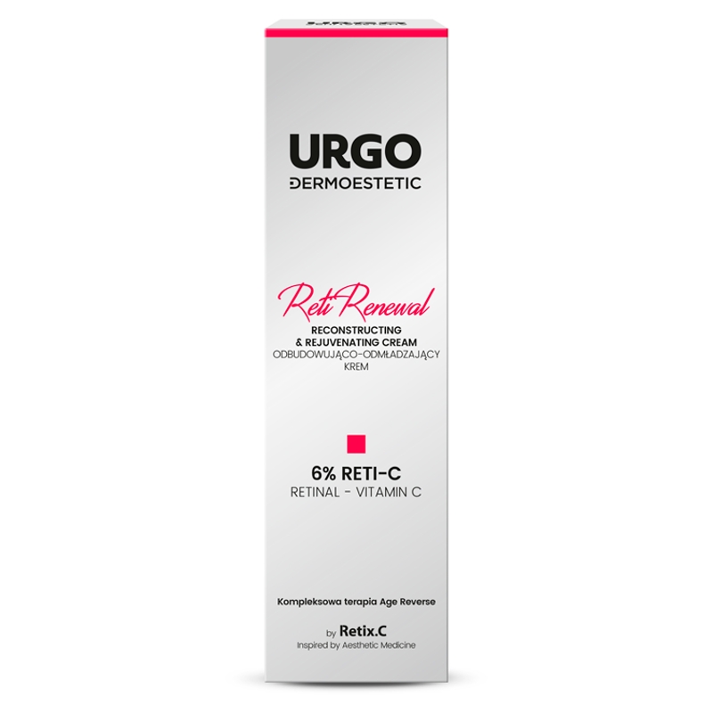 URGO URGO DERMOESTETIC Reti Renewal, krem odbudowująco-odmładzający, 45 ml — Inhaltsstoffe i ocena