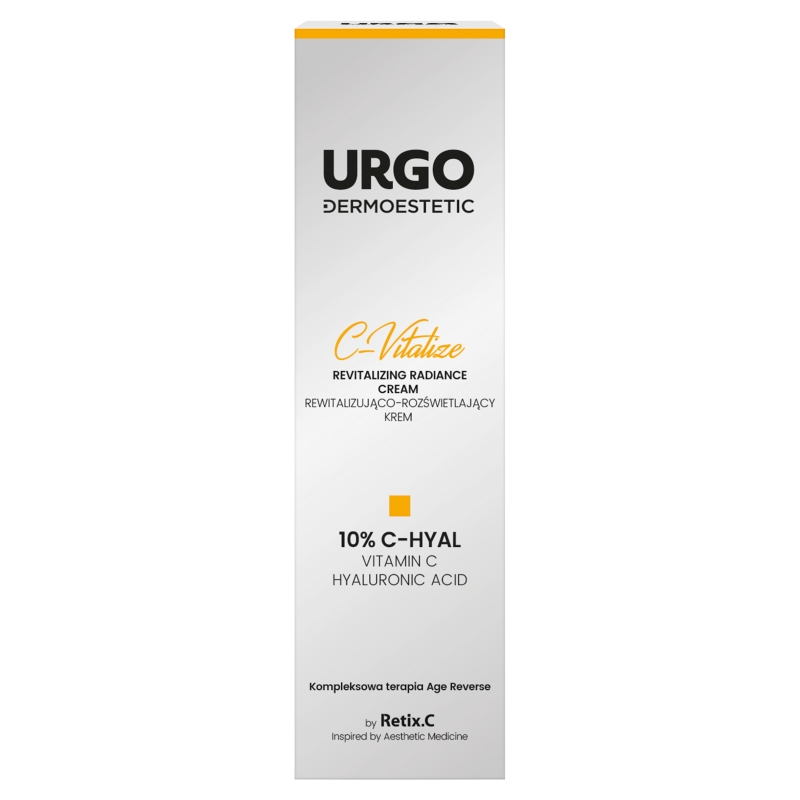 URGO URGO DERMOESTETIC C-Vitalize, krem rewitalizująco-rozświetlający, 48 ml — Inhaltsstoffe i ocena