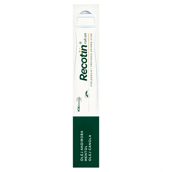 Recotin Rroll-on , łagodzący po ukąszeniu owadów, 15 ml