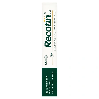 Recotin, żel po ukąszeniach owadów, 20 ml