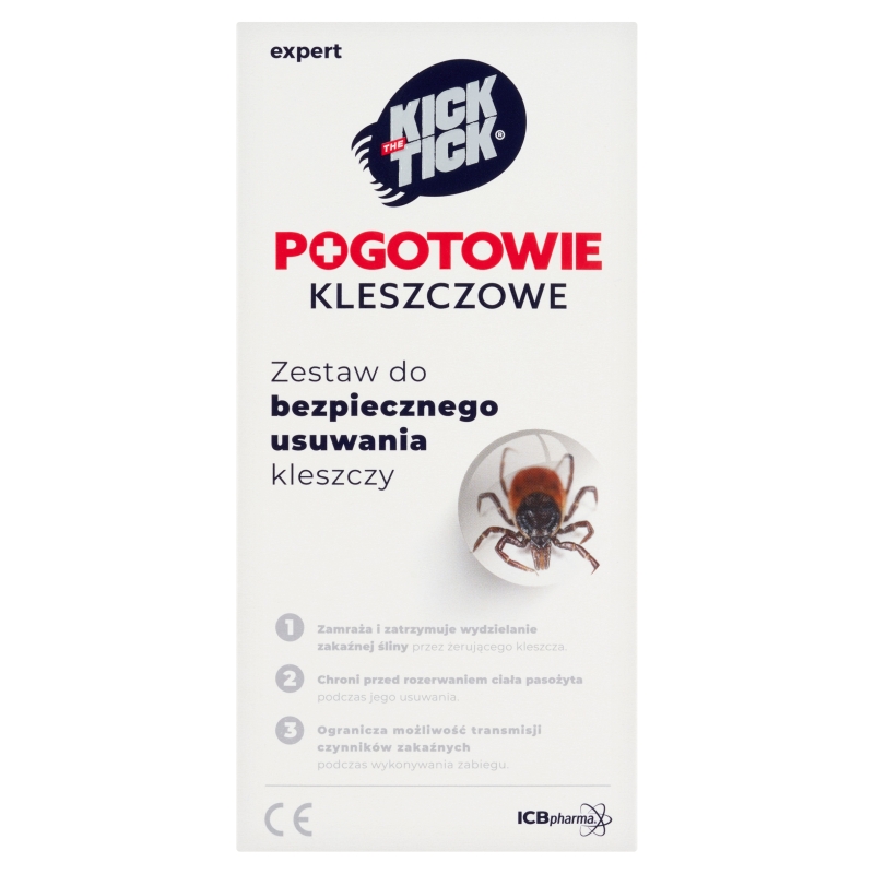Kick The Tick Expert  zestaw do bezpiecznego usuwania kleszczy, 9 ml