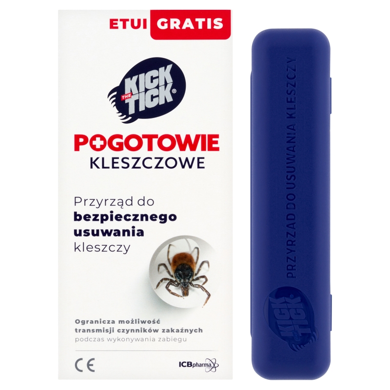 Kick The Tick, przyrząd do bezpiecznego usuwania kleszczy, 1 szt.