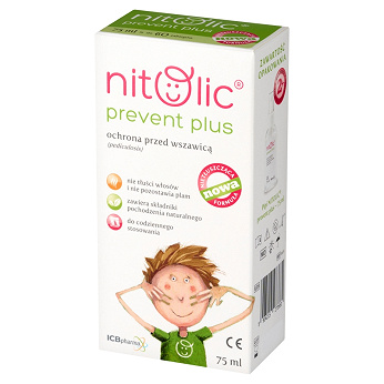 Pipi NITOLIC Prevent Plus Ochrona, spray chroniący przed wszawicą, 75 ml