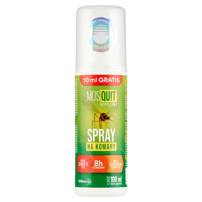 MosQuit Repellent, spray na komary, 100 ml