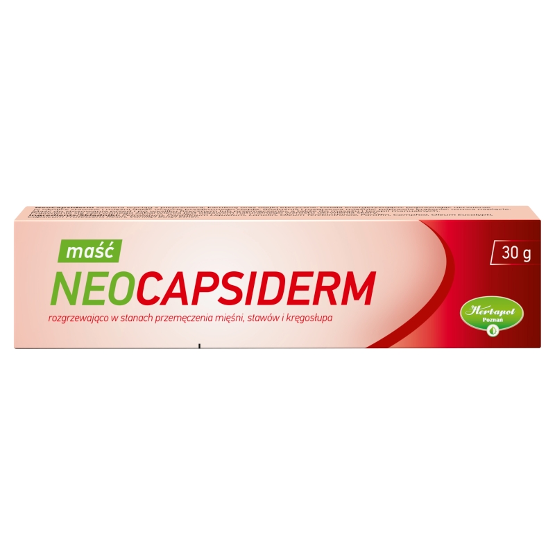 NeoCapsiderm maść o działaniu rozgrzewającym, 30 g