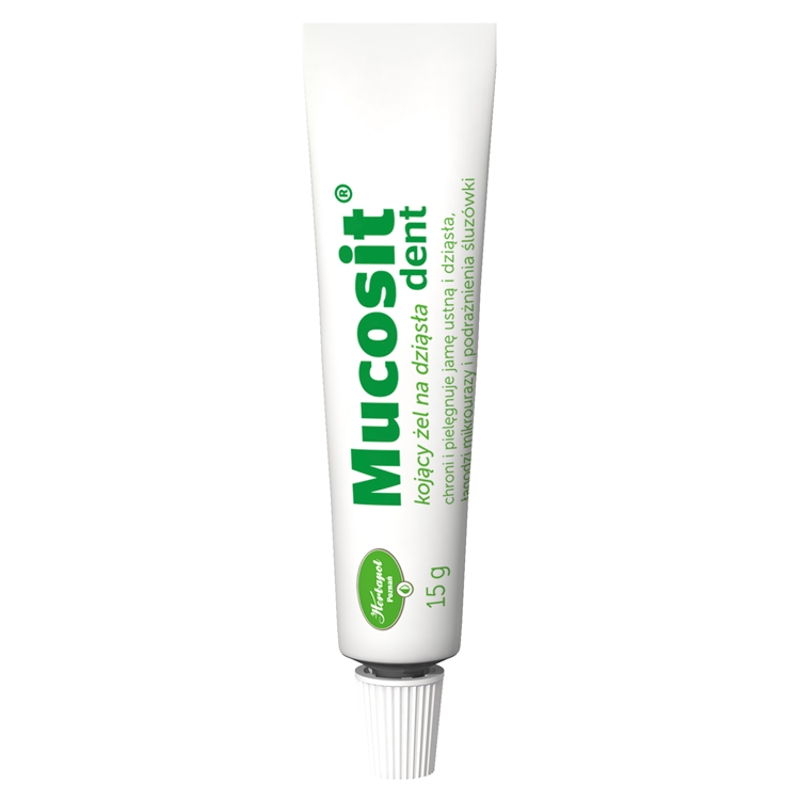 Mucosit Dent, żel do pielęgnacji jamy ustnej i dziąseł, 15 g