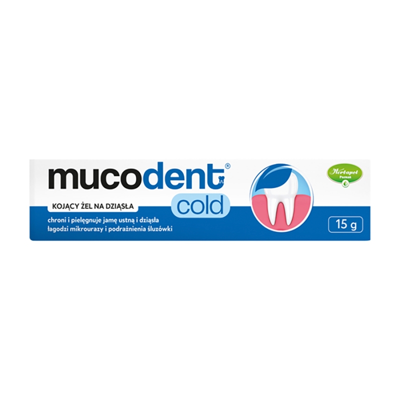 Mucosit Dent żel do pielęgnacji jamy ustnej i dziąseł, 15 g