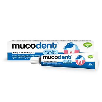 Mucosit Dent, żel do pielęgnacji jamy ustnej i dziąseł, 15 g