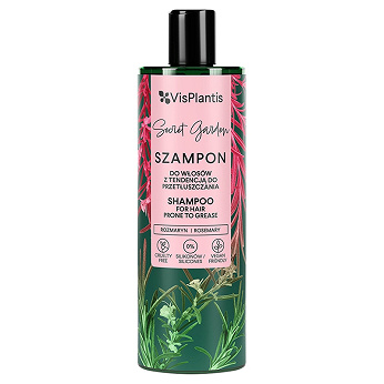 Vis Plantis Rozmaryn, szampon do włosów przetłuszczających się, 400 ml