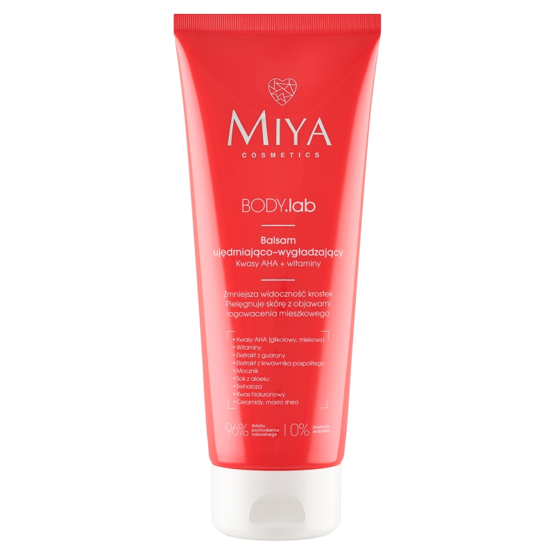 KANANI EUROPE MIYA BODY, Ujędrniająco-wygładzający balsam do ciała, 200 ml — Inhaltsstoffe i ocena