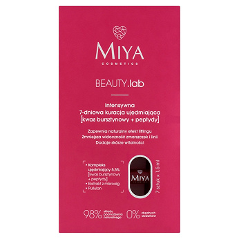 Miya Cosmetics Beauty.Lab 7 Dniowa Kuracja ujędrniająca, 7 ampułek x 1,5 ml