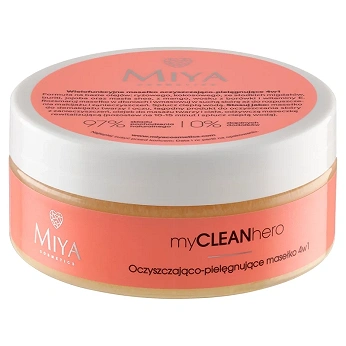 MIYA myCleanhero, Oczyszczająco-pielęgnujące masełko 4w1, 70g