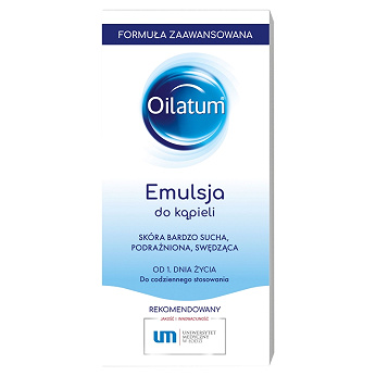 Oilatum Formuła Zaawansowana, emulsja do kąpieli do bardzo suchej skóry, 400 ml