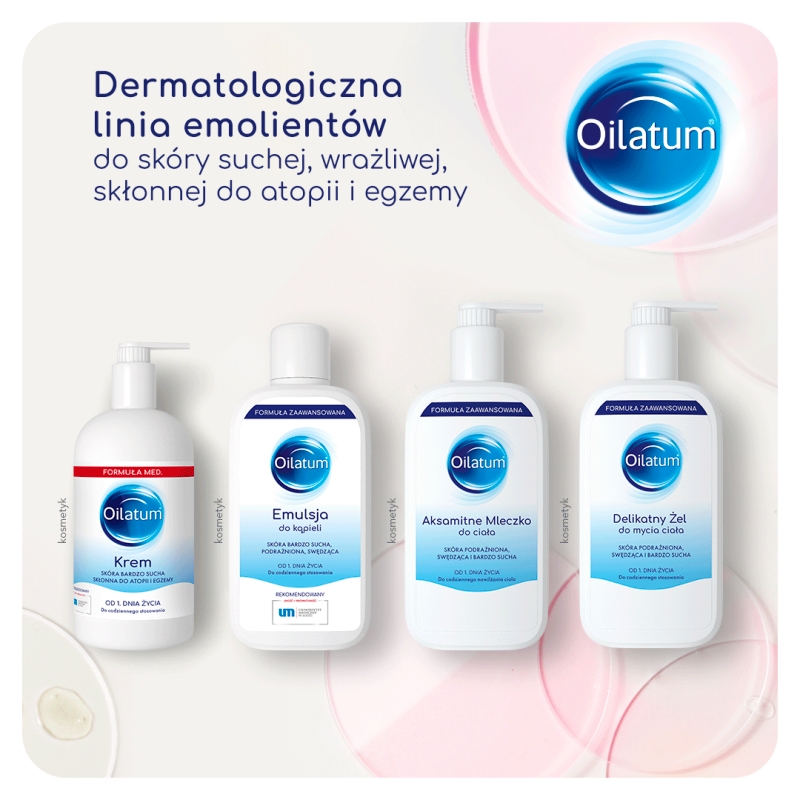 Oilatum Formuła MED , krem do skóry suchej, 300 ml