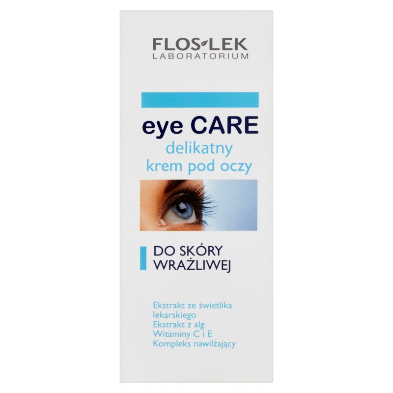 FLOSLEK FLOS-LEK, delikatny krem pod oczy, 30 ml