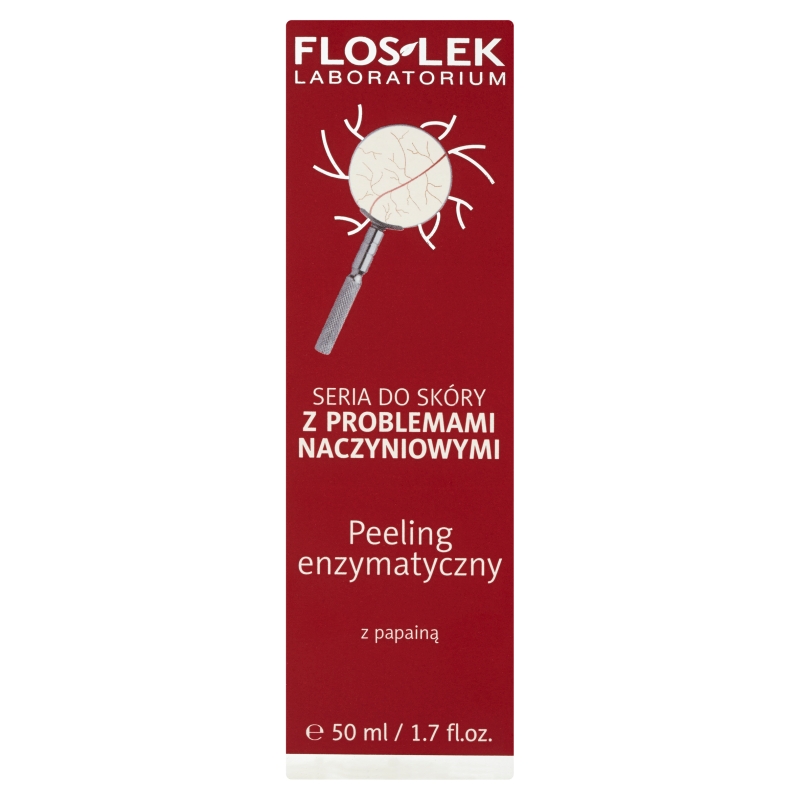 FLOSLEK Floslek naczynka pro, peeling enzymatyczny 50 ml — Inhaltsstoffe i ocena