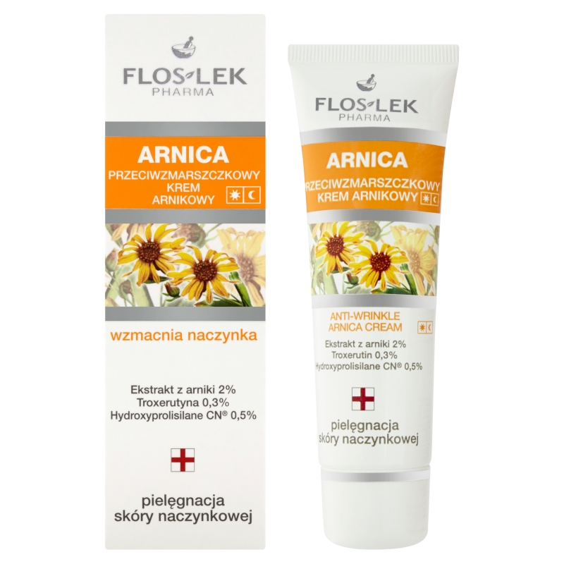 Flos-Lek, krem arnikowy, przeciwzmarszczkowy, 50 ml