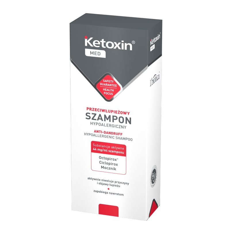 Ketoxin Med, szampon przeciwłupieżowy hypoalergiczny, 200 ml