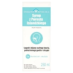 Syrop z porostu islandzkiego, łagodzący objawy suchego kaszlu, podrażnionego gardła i chrypki, 250 ml